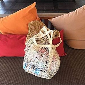 Mesh Cotton Handbag